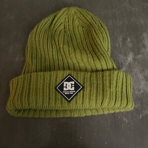 DC Olive Knit Beanie
